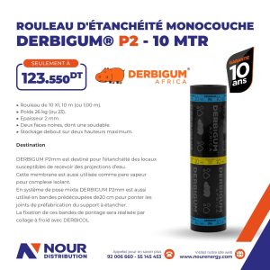Derbigum® P2 Single-Layer Waterproofing Roll (10M)