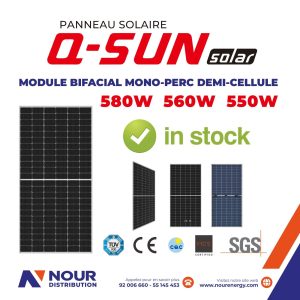 SOLAR PANEL  Q-SUN Solar  Bifacial Mono-PERC