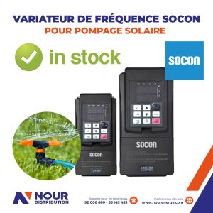 SOCON Frequency Drive for Solar Pumping