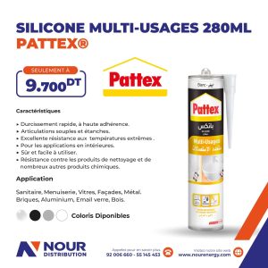 Multi-purpose silicone sealant 280ML PATTEX
